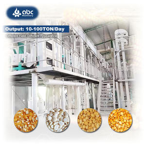 Kernverwerkingsontduwingsinstallatie: Schoonmaken, Zeven, Ontdopen, Droogonthullen En Splijten - Product Image 1