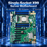 Untuk Supermicro X10SRL F Single Socket X99 Server Motherboard LGA2011 3 C612 Chipset ATX Mainboard