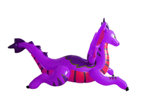 Fabrikgefertigter, Maßgeschneiderter Aufblasbarer Cartoon-Flugdrache aus PVC für Outdoor-Partys, Wasserpiele und Mehrzweck-Tier-Spielzeug