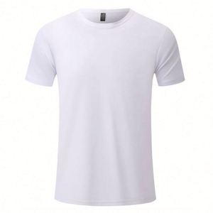 Design Hot Selling Personalized Blain Round Neck T-<b>shirt</b> Drying Fit Polyester T Printed Tee <b>Shirts</b> With logo Customize - Product Image 1