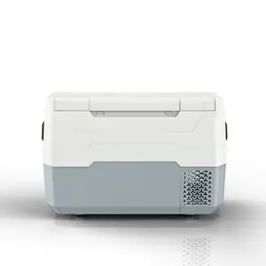 Refrigerador de coche WAYCOOL T35 30L AC100 ~ 240V con congelación de control simple/dual con certificados CE CB SAA para viajes por carretera