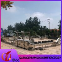 Qiangda 100kg/uur Hoogwaardige Volledig Automatische Aardappelchips Productielijn