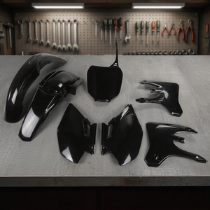 Kit carenatura in plastica 2003 2005 Yamaha YZF 450 in ABS nero - Product Image 2