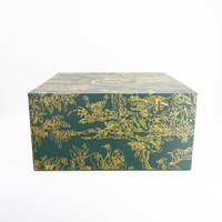 Caja de Regalo Magnética de Lujo Estilo Libro, Impresión Personalizada, Empaque de Papel Premium para Regalos Navideños y Presentación de Marca