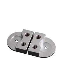Adaptateur en aluminium de type D, aluminium pur, connecteur de borne à courant élevé 280A pour borne de poteau de grande taille
