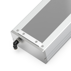 Module de mouvement linéaire à vis à billes KNK <span class=keywords><strong>KECH</strong></span>, charge maximale 120 kg, largeur 135 mm, course personnalisée 50-1250 mm, double rail haute stabilité, étanche à la poussière - Product Image 3
