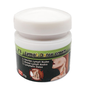 Ungüento Herbal ZB para Desintoxicación Linfática del Cuello, Senos y Axilas, Crema Medicada para Nódulos Linfáticos y Hinchazón, 20G - Product Image 1
