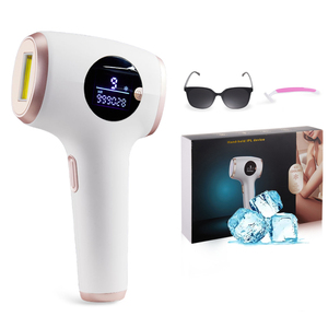 Dispositivo Profesional de Depilación IPL para Uso Doméstico, Alta Eficiencia, <span class=keywords><strong>Cuerpo</strong></span> Completo, Depilación Permanente, Enfriamiento con Hielo, Máquina <span class=keywords><strong>Láser</strong></span> IPL para Mujeres y Hombres - Product Image 1