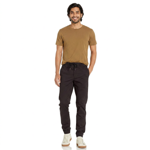 Custom Joggers Sweatpants <b>Men</b> Drawstring Solid Casual Sweat Pants <b>Baggy</b> Track Logo Print Oversized <b>Men's</b> <b>Trousers</b> - Product Image 1