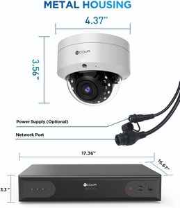 Fabrication OEM ODM, système <span class=keywords><strong>de</strong></span> caméra <span class=keywords><strong>de</strong></span> sécurité 64CH 4K, disque dur 16TB avec <span class=keywords><strong>kit</strong></span> <span class=keywords><strong>de</strong></span> 48 caméras IP PoE 8MP pour les grands projets d'entreprise - Product Image 5