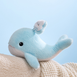 Juguete de peluche supersuave personalizado de 8 pulgadas, Animal marino, ballena azul, tiburón, Hotel de peluche, mascota suave, juguete de peluche relleno de algodón para regalo - Product Image 2