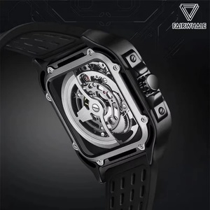 Montres-bracelets pour hommes Mark Fairwhale FW-6530, bracelet en silicone, étanches, mode, mouvement mécanique automatique pour hommes - Product Image 3