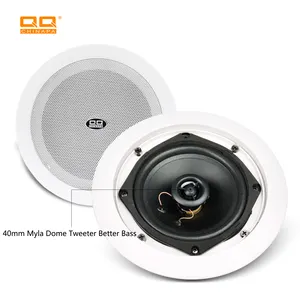 New Design OEM Factory Top Suction Speaker Work With Background Music Amplifier Mounted On Ceiling