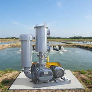 High Pressure Fan Aerator Fish Shrimp Farming Equipment Air <b>Blower</b> System Industrial Roots Pump Oxygen Supply Electric - Product Image 1