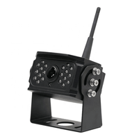 Caméra de recul sans fil AHD 1080P, caméra de camion à large plage de tension 12-36V avec 170° de champ de vision °   Transmission numérique grand angle 2.4G