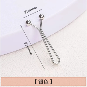 Accessoires portables en fer à boucle détachable pour jeans, jupes et pantalons, attache de taille ajustable, clip de manche réglable - Product Image 6