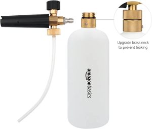 <span class=keywords><strong>Amazon</strong></span> Basics Cañón de Espuma Manual con Conector Rápido de 1/4 de Pulgada, Lanza de Espuma para Lavado de Autos, Boquilla Ajustable de 1000 PSI - Product Image 2