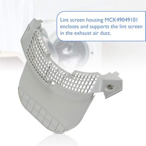 Cache-filtre de machine à laver en plastique durable pour DLEX3700W DLE3500W – Pièce ménagère - Product Image 4