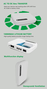 ИБП SKE Power Bank с литиевой батареей 8800/10000 мАч, мини-ИБП для роутеров и модемов, 5В/9В/12В/15В/24В, 18Вт, с поддержкой POE - Product Image 3