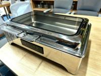 Ensemble de chauffe-plats pour buffet d'hôtel commercial, 9L, en acier inoxydable, avec chauffage électrique et capacité personnalisable