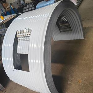 غطاء واقي من الغبار للسير الناقل، غطاء مطري من الصفائح الفولاذية الملونة للسير الناقل - Product Image 4