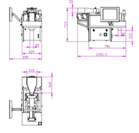 VB60 Totalmente Automático Resistor Capacitor Componentes Eletrônicos Repolho Tomate Batata Milho Sementes Vision Counting Machine