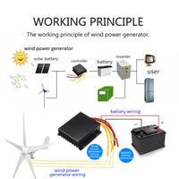 Contrôleur de charge solaire MPPT haute efficacité 1000W pour éoliennes 12V 24V 48V avec puissance PV max. 40A certifié CE/FCC Garantie 6 mois