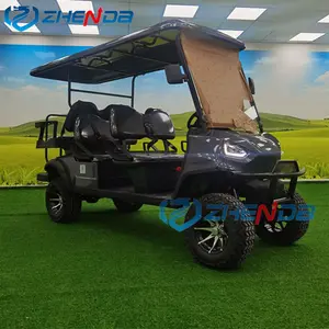 Custom Lift Gas Powered Golf Cart Popular Off Road Type Electric Golf Cart
