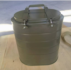 DFC0812 12L 3.5KGS Conteneur isotherme alimentaire en aluminium, couleur vert sauge personnalisée, portable pour l'extérieur avec bretelles - Product Image 4
