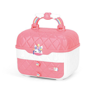 Girls Dreamy <b>Makeup</b> Bag Pretend Play <b>Set</b> Washable Cosmetic Kit Beauty Dress up Toy <b>for</b> <b>Kids</b> Imaginative Play Home Birthday Gift - Product Image 5