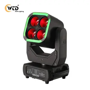 Baru Datang RGBW 4IN1 4X60W Zoom LED Beam Kepala Bergerak untuk Pesta Rumah DJ Disco Show