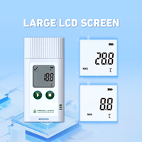 Registrador de Datos USB, Registrador de Temperatura Digital, Termógrafo para Uso Farmacéutico