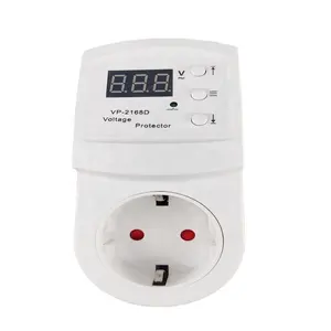 Europe Market Relay Type Voltage Protector Socket 230V 16amps