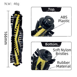 Ajustement pour <span class=keywords><strong>Mamibot</strong></span> Exvac 660 880 PetVac 280 Ikhos créer NetBot S15 pièce de rechange pour aspirateur robotique filtre Hepa vadrouille brosse latérale principale vadrouille - Product Image 3