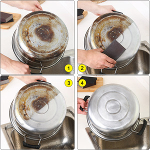 Esponja de Limpieza Mágica con Arena de Diamante para Cocina, Elimina Óxido y Manchas, Esponja para Lavar Platos y Ollas - Product Image 4