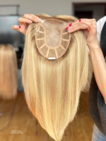 Prothèse capillaire SHY à partie libre, en cheveux naturels chinois, base mono, densité personnalisable, vente en gros pour distributeurs