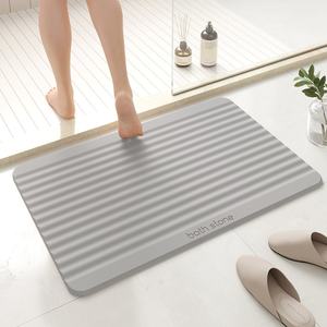 แผ่นรองอาบน้ำโคลนไดอะตอมไม่ลื่นแบบหนาแผ่นโฟมอาบน้ำดูดซับน้ำแบบแห้งเร็วสำหรับใช้ในบ้าน2025 - Product Image 3