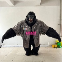 Costume de gorille en peluche gonflable fabriqué en chine du fabricant gonflable Yantai Airart