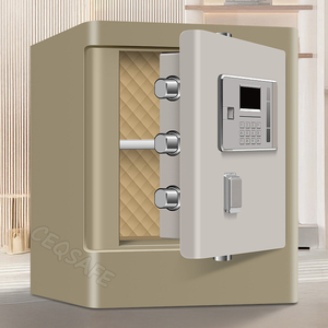 CEQSAFE Chống trộm Thép văn phòng Két sắt gia đình Nút báo động thông minh Vân tay Mật khẩu đơn giản Két sắt - Product Image 3