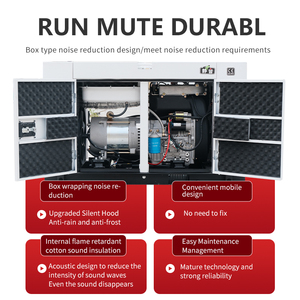 Generator Diesel RTH 7KW/8.75KVA Portabel Hemat Bahan Bakar Daya Tinggi Energi Hijau Rak Terbuka EF8000TE 190FD Start Otomatis ATS - Product Image 5