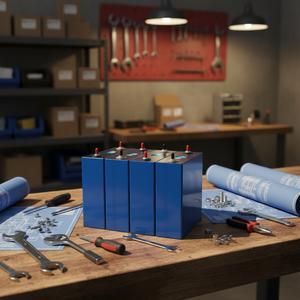 Lage zelfontladings LiFePO4-cellen 3.2V 280Ah 314Ah LFP280K MB31 8000 cycli EU Polen magazijnvoorraad zonne-energiesysteem - Product Image 3