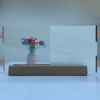 Meistverkaufte VANLONG VL-G01 Smart PDLC-Folie Schaltbares Glas Folie mit Voll- und Hohlstruktur für Hotel-Badezimmer