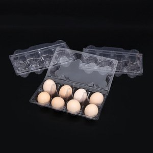 Bán Buôn Dùng Một Lần PET/PVC Vận Chuyển Vỉ Hộp Gói <span class=keywords><strong>10</strong></span> Lỗ Trứng Thùng Carton Tủ Lạnh Khay Nhựa Cho Trứng - Product Image 5