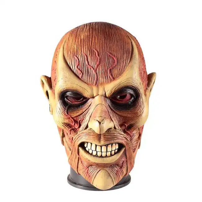 Masque d'halloween Offre Spéciale, masque de monstre d'horreur de fête, masque d'horreur en latex, accessoires de film, fête de carnaval
