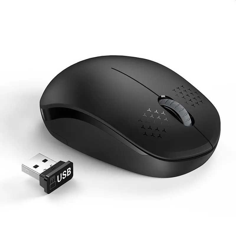 SeenDa Noiseless 2.4GHz Wireless Mouse for Laptop Portable Mini Mute Mouse Silent Computer Mouse for Desktop Notebook PC