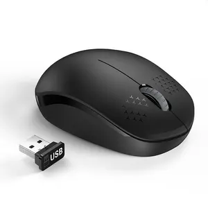 SeenDa gürültüsüz 2.4GHz kablosuz dizüstü için fare taşınabilir Mini sessiz fare sessiz bilgisayar fare masaüstü dizüstü PC