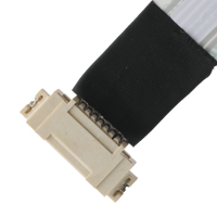 Câble FFC/FPC à pas de 1.0mm Plaquette d'isolation en PVC 105C à 8 conducteurs pour une utilisation sur ordinateur