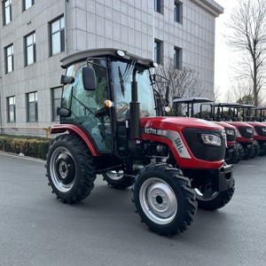 Trattore Agricolo LETOL LT504 50HP 4WD con Motore Diesel Euro 5, Cabina, Caricatore Frontale e Fresa Rotante Certificato CE - Product Image 4