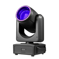 Lampe de scène mobile à faisceau direct LED 200W DMX 512 Beam Moving Head Spot Lights avec anneau