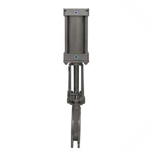 Venta de Liquidación COVNA B2B, Válvula de Cuchilla Industrial de 8 Pulgadas, Opciones de Acero Inoxidable y Hierro Fundido para Servicios de Lodos y Aguas Residuales - Product Image 3